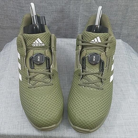 Adidas Leistung NWOT 16 II BD7159 Weightlifting Boa Shoes Raw Khaki SZ 14 READ main image 6
